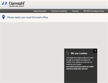 Tablet Screenshot of damstahl.com
