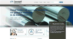 Desktop Screenshot of damstahl.nl
