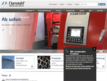 Tablet Screenshot of damstahl.de